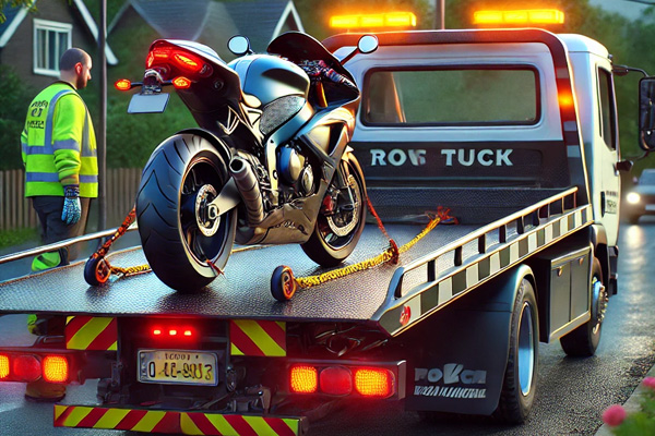 Motorcycle towing in Boynton Beach, FL