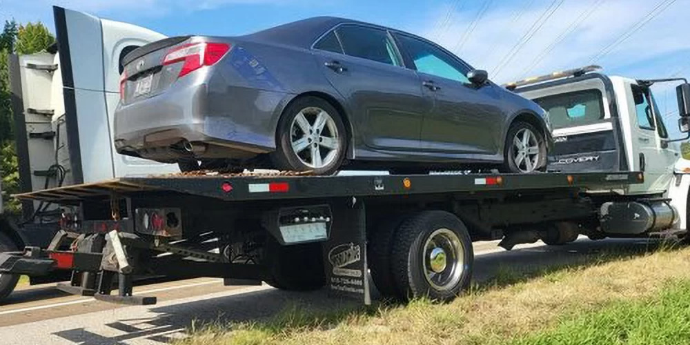 Image flatbed Tow Truck